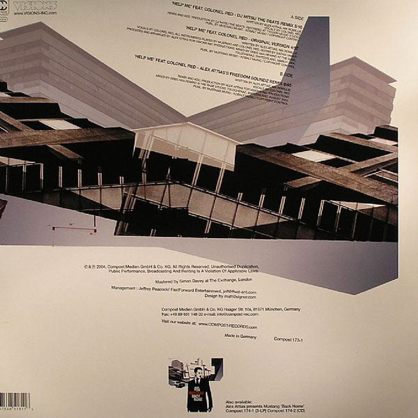 Alex Attias Presents Mustang - Help Me (12")