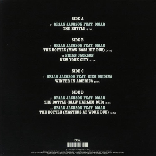Brian Jackson Feat. Omar / Rich Medina - EP One (2x12", EP, Ltd)