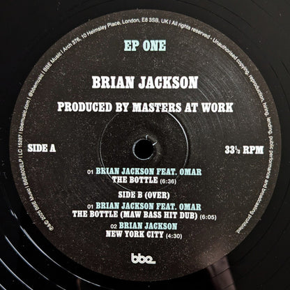 Brian Jackson Feat. Omar / Rich Medina - EP One (2x12", EP, Ltd)