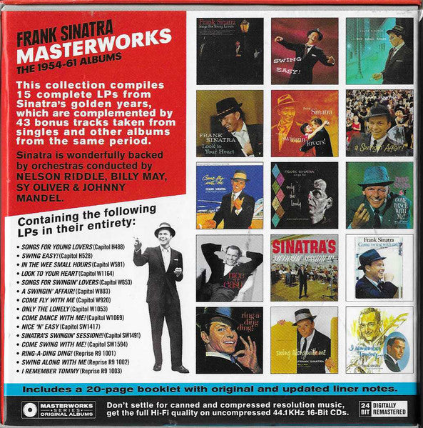 Frank Sinatra - Masterworks (The 1954-61 Albums) (9xCD, Comp, RM, Box)
