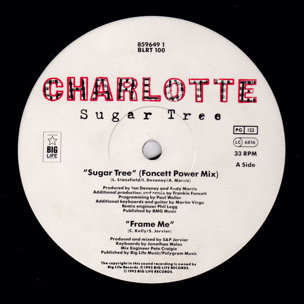 Charlotte - Sugar Tree (12")