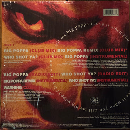 Notorious B.I.G. - Big Poppa (Remix) (12", RSD, Red)