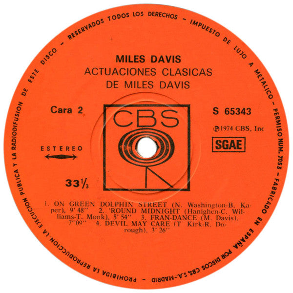 Miles Davis - Basic Miles - The Classic Performances Of Miles Davis (LP, Comp)