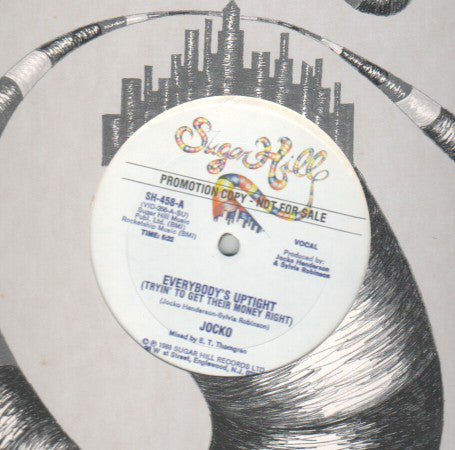 Jocko - Everybody's Uptight (Tryin' To Get Their Money Right) (12", Promo)