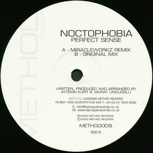 Noctophobia - Perfect Sense (12", Promo)