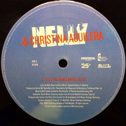 Nelly & Christina Aguilera : Tilt Ya Head Back (12")