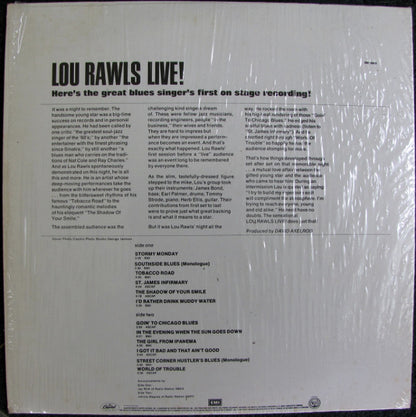 Lou Rawls : Live! (LP, Album, RE)
