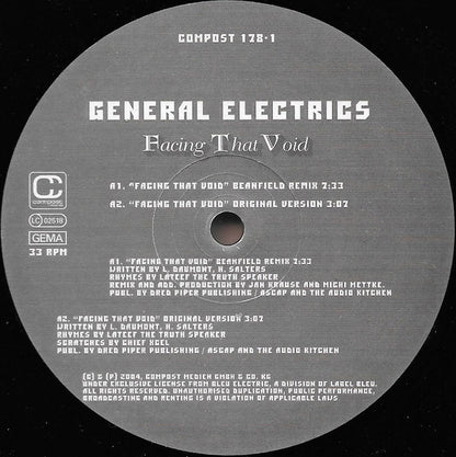 General Electrics* - Facing That Void (12")
