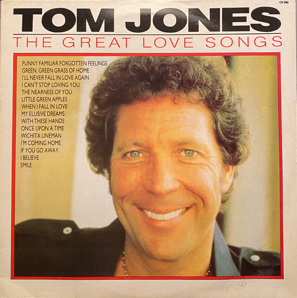 Tom Jones - The Great Love Songs (LP, Comp, Tit)
