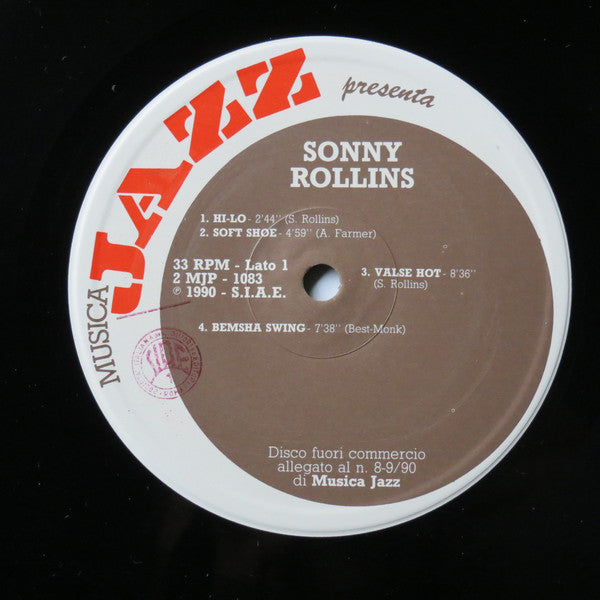 Sonny Rollins : Sonny Rollins (LP, Comp)