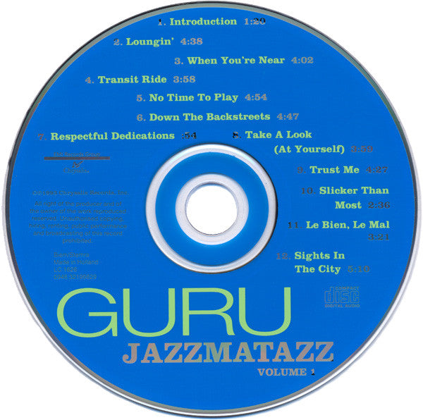 Guru : Jazzmatazz (Volume: 1) (CD, Album)