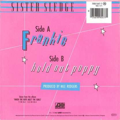 Sister Sledge : Frankie (7", Single)