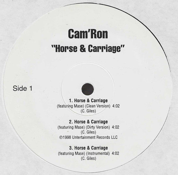 Cam'ron - Horse & Carriage (12")