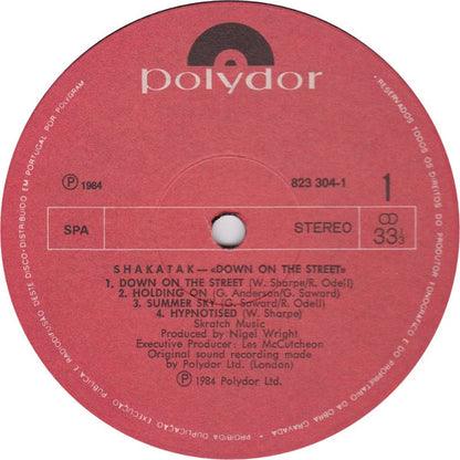 Shakatak : Down On The Street (LP, Album)