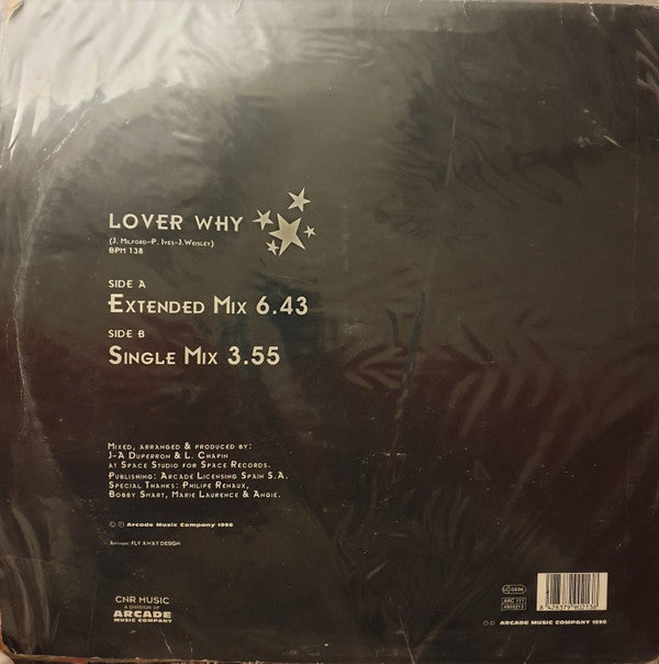 John Wesley - Lover Why (12")
