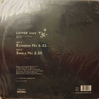 John Wesley - Lover Why (12")