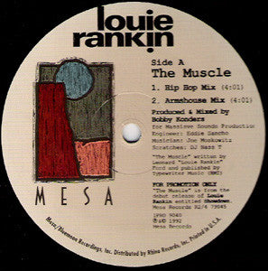 Louie Rankin : The Muscle (12", Promo)