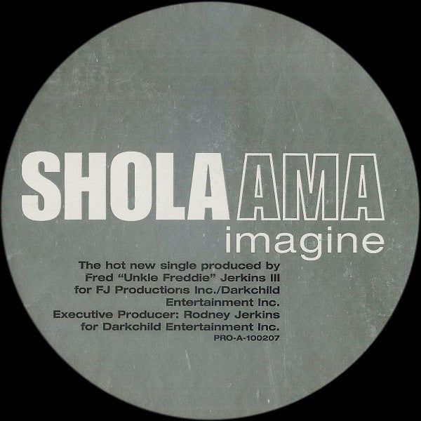 Shola Ama : Imagine (12", Promo)