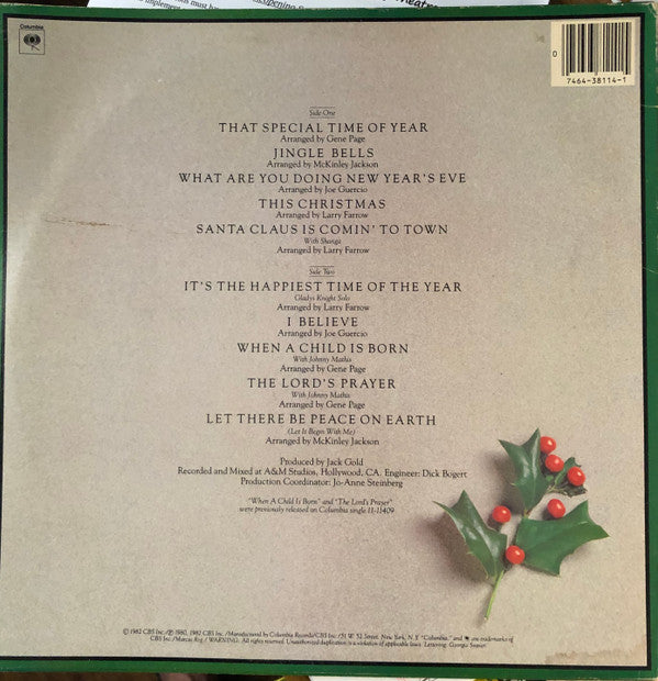 Gladys Knight And The Pips : That Special Time Of Year (LP, Album)