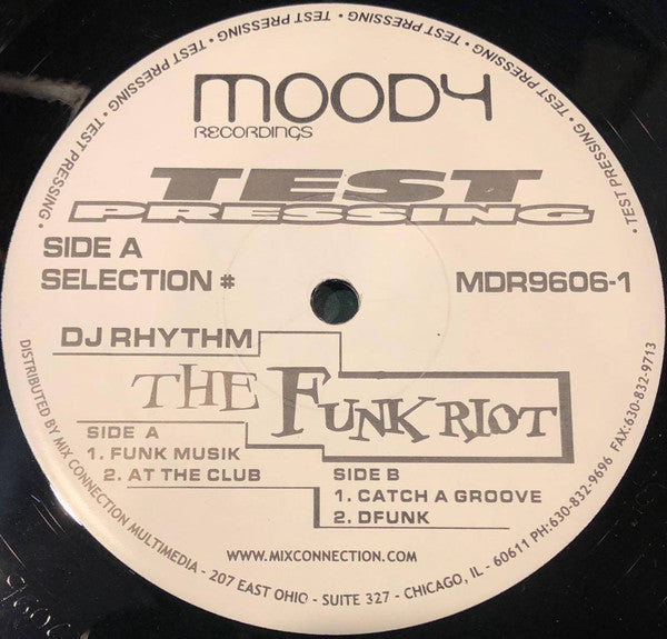 DJ Rhythm : The Funk Riot (12", TP)