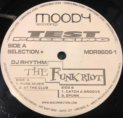 DJ Rhythm : The Funk Riot (12", TP)