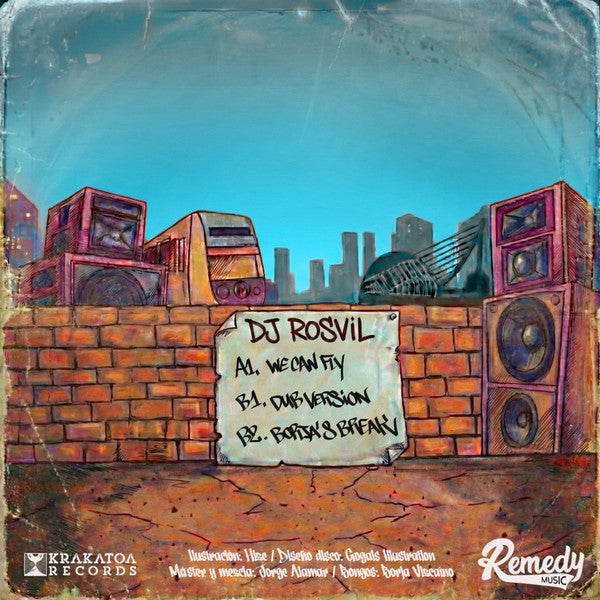 Dj Rosvil - We Can Fly Ep (7", EP)