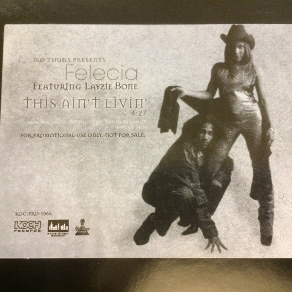 Felecia - This Ain't Livin' (12", Promo)