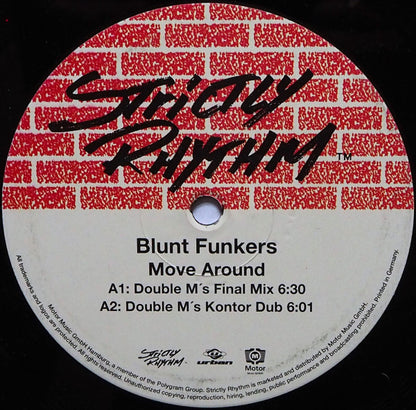 Blunt Funkers - Move Around (12", Promo)