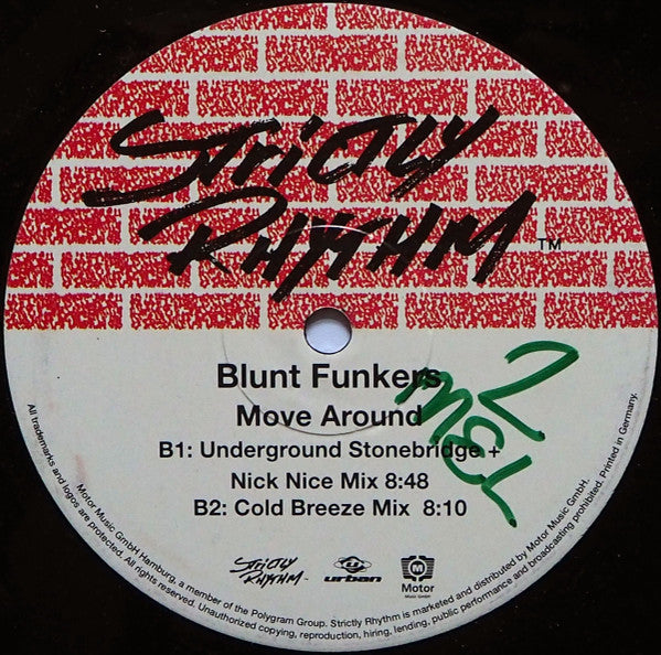Blunt Funkers - Move Around (12", Promo)