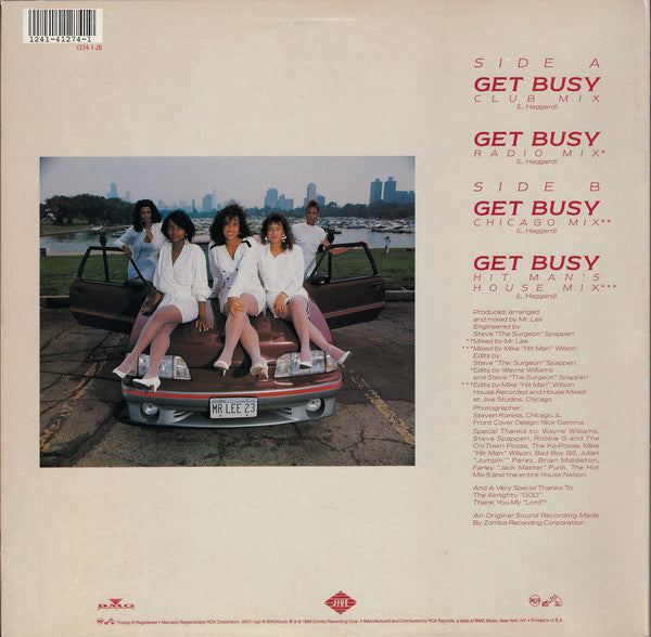 Mr. Lee - Get Busy (12")