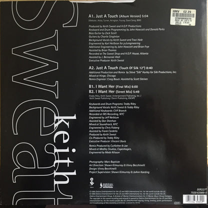 Keith Sweat : Just A Touch (12")