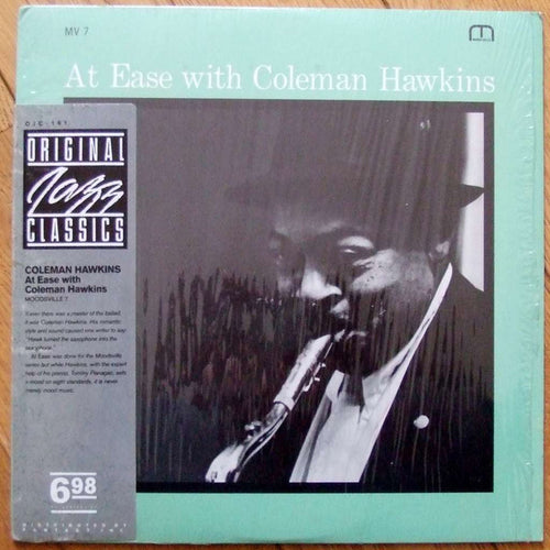 Coleman Hawkins : At Ease With Coleman Hawkins (LP, Album, RE)