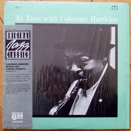 Coleman Hawkins : At Ease With Coleman Hawkins (LP, Album, RE)