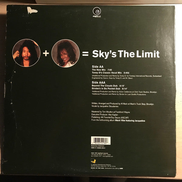 The Mack Vibe : Sky's The Limit (12")