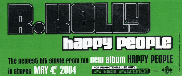 R. Kelly - Happy People (12", Single, Promo)
