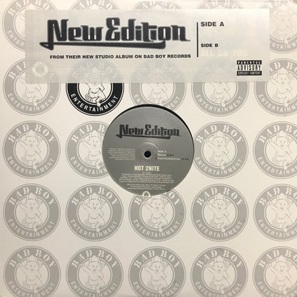New Edition - Hot 2Nite / All On You (12", Promo)
