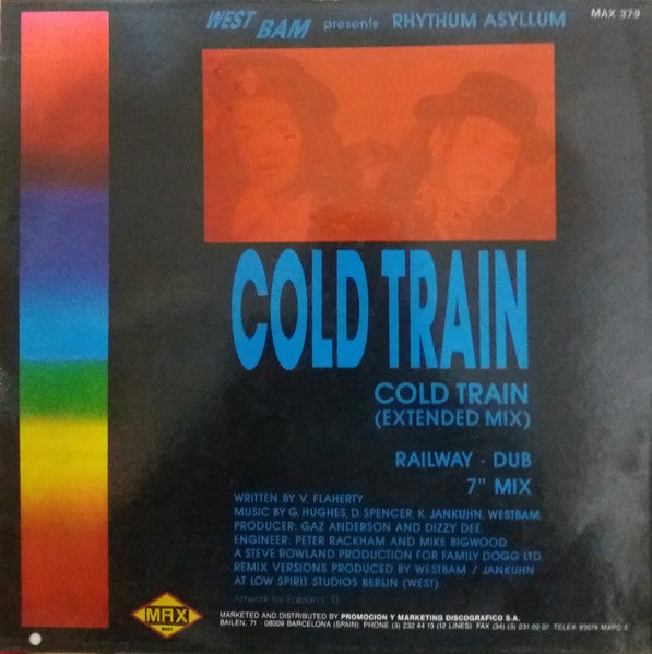 WestBam Presents Rhythum Asyllum - Cold Train (12")