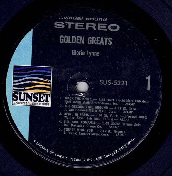 Gloria Lynne - Golden Greats (LP, Comp)