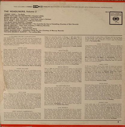 Various : The Headliners, Volume 2 (LP, Comp)