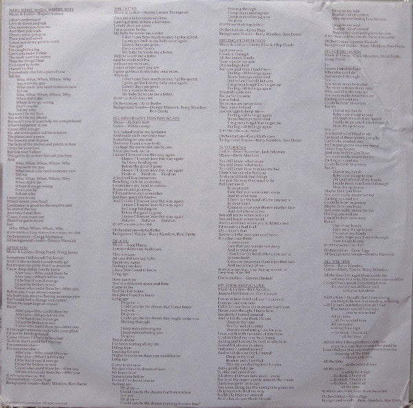 Dionne Warwick - Dionne (LP, Album, Pit)