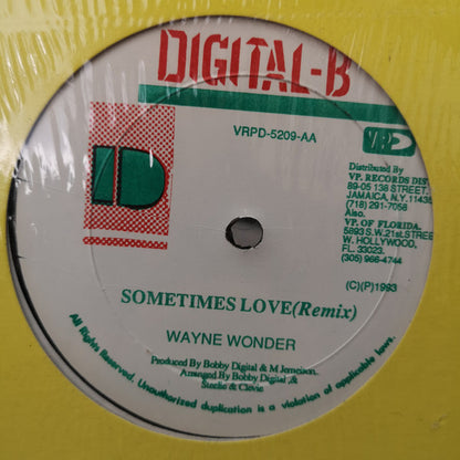 Wayne Wonder / Terry Ganzie : Sometimes Love (Remix) / It's The Right Time (12")