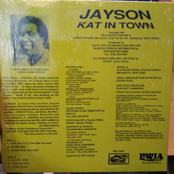 Jayson (4) : Kathryn In Town (LP, Album)