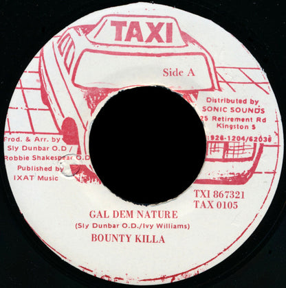 Bounty Killa* - Gal Dem Nature (7")