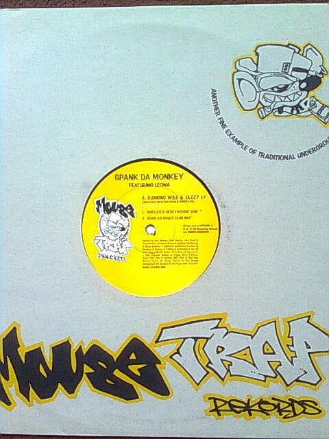 Spank Da Monkey Featuring Leona - Running Wild & Jazzy EP (12")