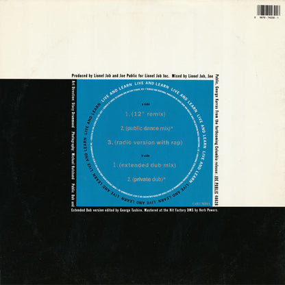 Joe Public - Live And Learn (12")