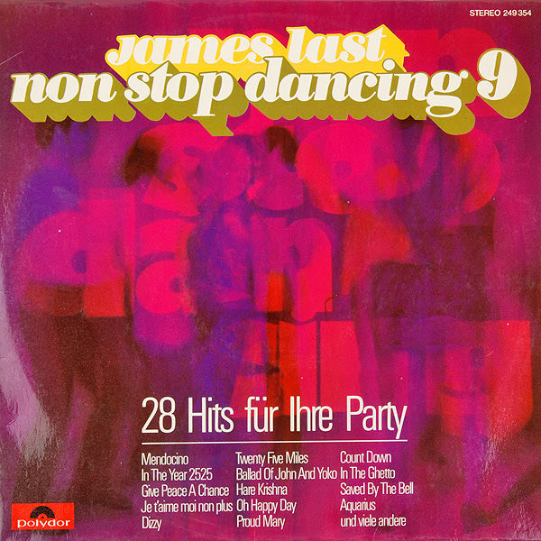 James Last - Non Stop Dancing 9 (LP, Album, Mixed)