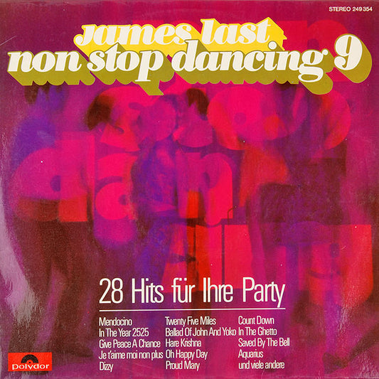 James Last - Non Stop Dancing 9 (LP, Album, Mixed)