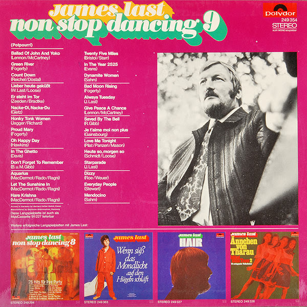 James Last - Non Stop Dancing 9 (LP, Album, Mixed)