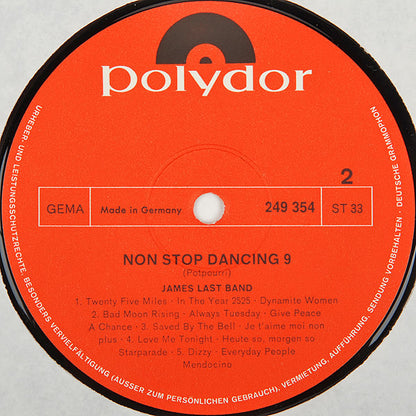 James Last - Non Stop Dancing 9 (LP, Album, Mixed)