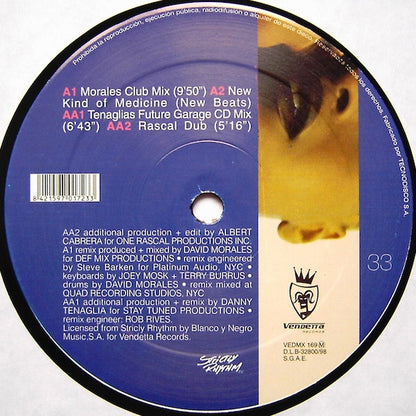 Ultra Naté : New Kind Of Medicine (12")